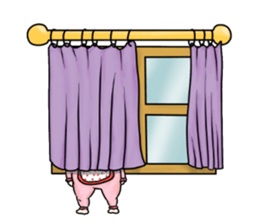 bad girl red fish 2 sticker #11175414