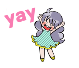 Rocca-chan English! sticker #11175537