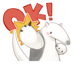 Ant-eater Sticker sticker #11176304