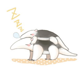 Ant-eater Sticker sticker #11176328