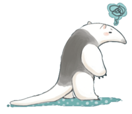 Ant-eater Sticker sticker #11176329