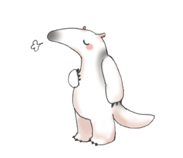 Ant-eater Sticker sticker #11176335