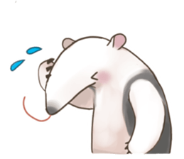 Ant-eater Sticker sticker #11176337