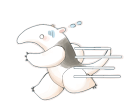 Ant-eater Sticker sticker #11176339
