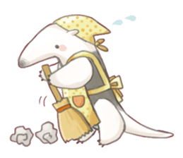Ant-eater Sticker sticker #11176340