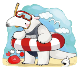 Ant-eater Sticker sticker #11176343