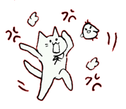 cat&rabbit&bird sticker #11176870