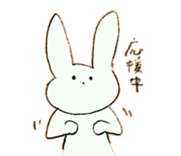 cat&rabbit&bird sticker #11176873