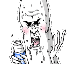 The Alien born in the Earth 3 sticker #11178189