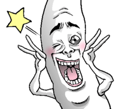 The Alien born in the Earth 3 sticker #11178204