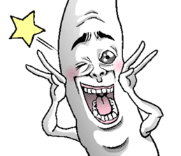 The Alien born in the Earth 3 sticker #11178204