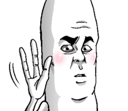 The Alien born in the Earth 3 sticker #11178212