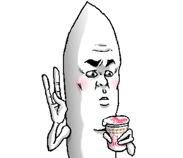 The Alien born in the Earth 3 sticker #11178213