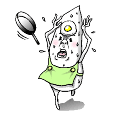 The Alien born in the Earth 3 sticker #11178223