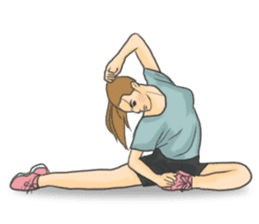 let`s Fitness together sticker #11178685