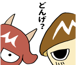 Miyazaki mushroom sticker #11179248