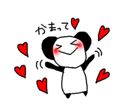 PANDA , MONKEY AND RABBIT sticker #11179516