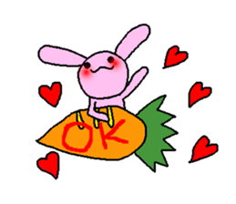 PANDA , MONKEY AND RABBIT sticker #11179521