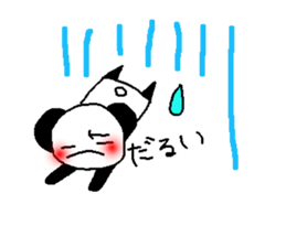 PANDA , MONKEY AND RABBIT sticker #11179522