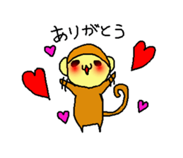 PANDA , MONKEY AND RABBIT sticker #11179523