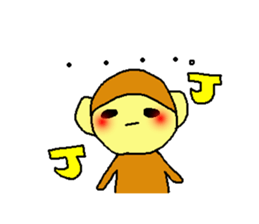 PANDA , MONKEY AND RABBIT sticker #11179532