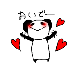 PANDA , MONKEY AND RABBIT sticker #11179534