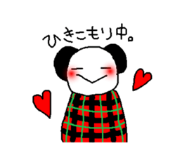 PANDA , MONKEY AND RABBIT sticker #11179540