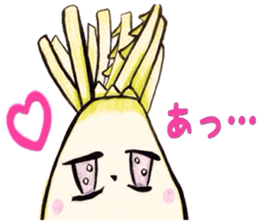 Gentle nature vegetables sticker #11179588