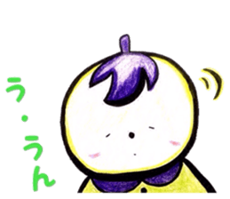 Gentle nature vegetables sticker #11179595