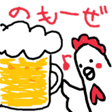 Chicken and quail Sticker No.2 !! sticker #11179787