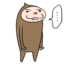 Monkey Monty sticker #11179967