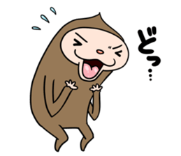 Monkey Monty sticker #11179977