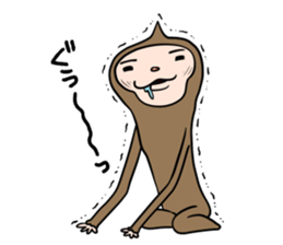 Monkey Monty sticker #11179979