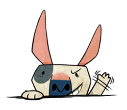 Bizarre _Bull Terrier sticker #11180145