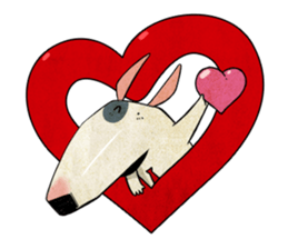 Bizarre _Bull Terrier sticker #11180148
