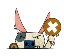 Bizarre _Bull Terrier sticker #11180153