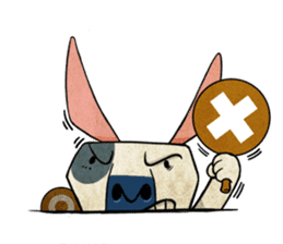 Bizarre _Bull Terrier sticker #11180153