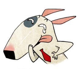 Bizarre _Bull Terrier sticker #11180177