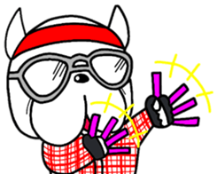 Frenchbulldog Pistachio Geek sticker #11180907