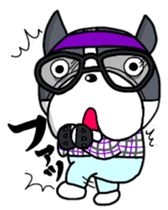 Frenchbulldog Pistachio Geek sticker #11180929