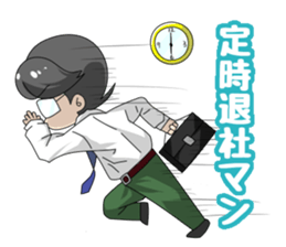 Let's go!! Ohasai-kun sticker #11181570