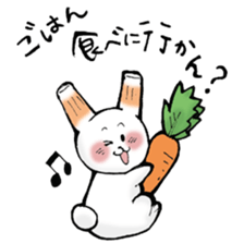 Jan-Dara-Rinko & Chikuwa rabbit sticker #11181861