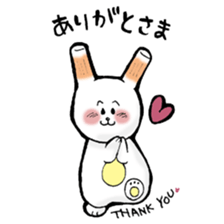 Jan-Dara-Rinko & Chikuwa rabbit sticker #11181863