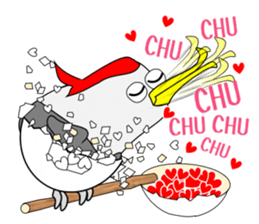 Hey, bird sticker #11182502