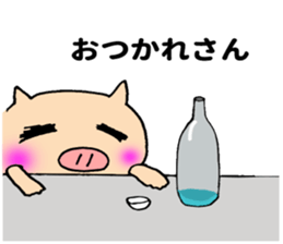 Miyazaki pig sticker #11182586