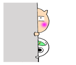 Miyazaki pig sticker #11182596