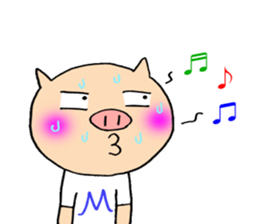 Miyazaki pig sticker #11182613