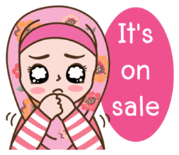 Hijab Girl Online Shop. Eng sticker #11183115