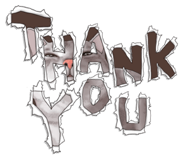 Cat's on the other side of the hole sticker #11183321