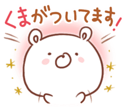 soft & cheer GOOD bear sticker #11183391